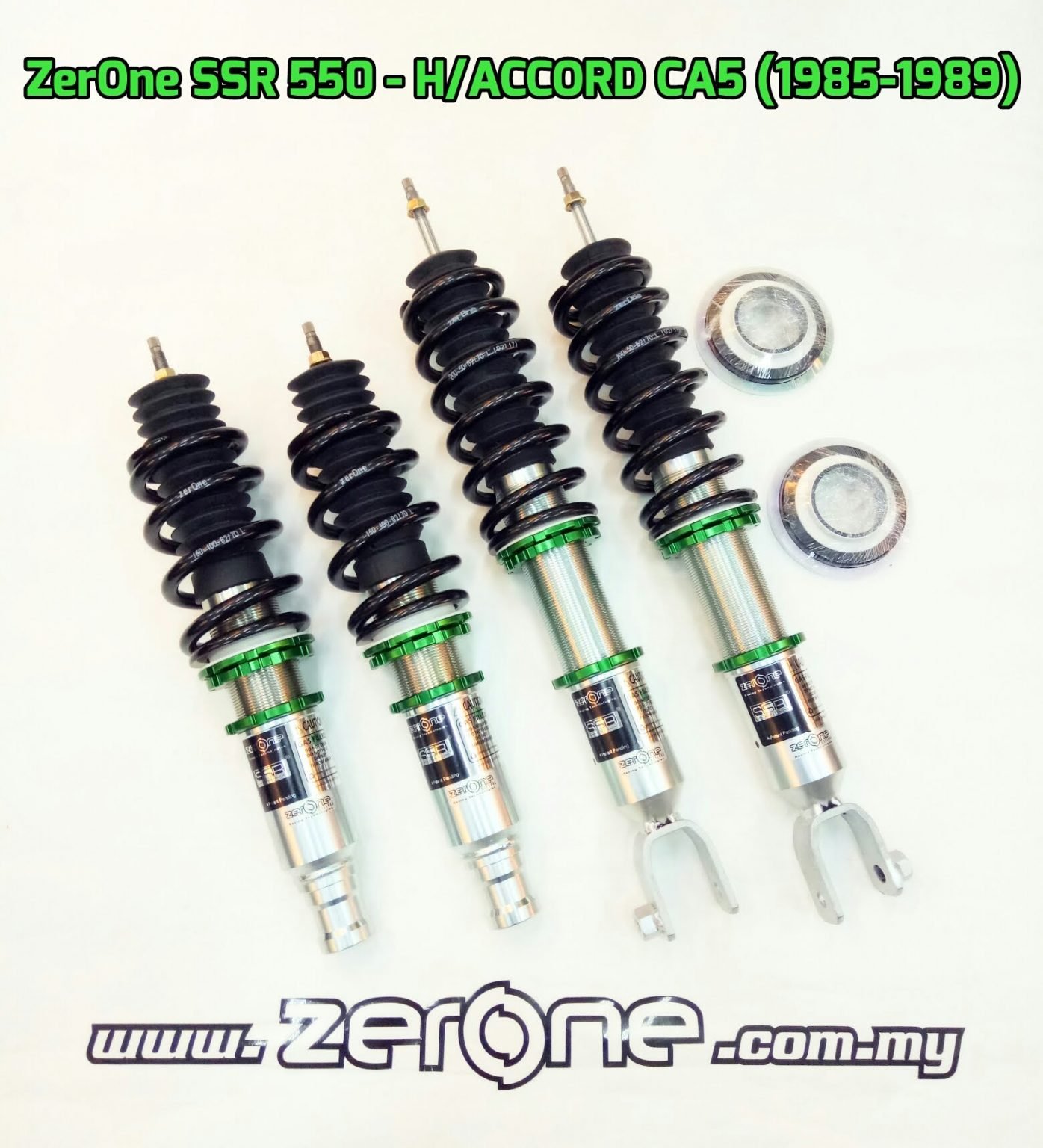 Zerone SSR550 Adjustable Coilover Kit Honda Accord CA5 ZerOne