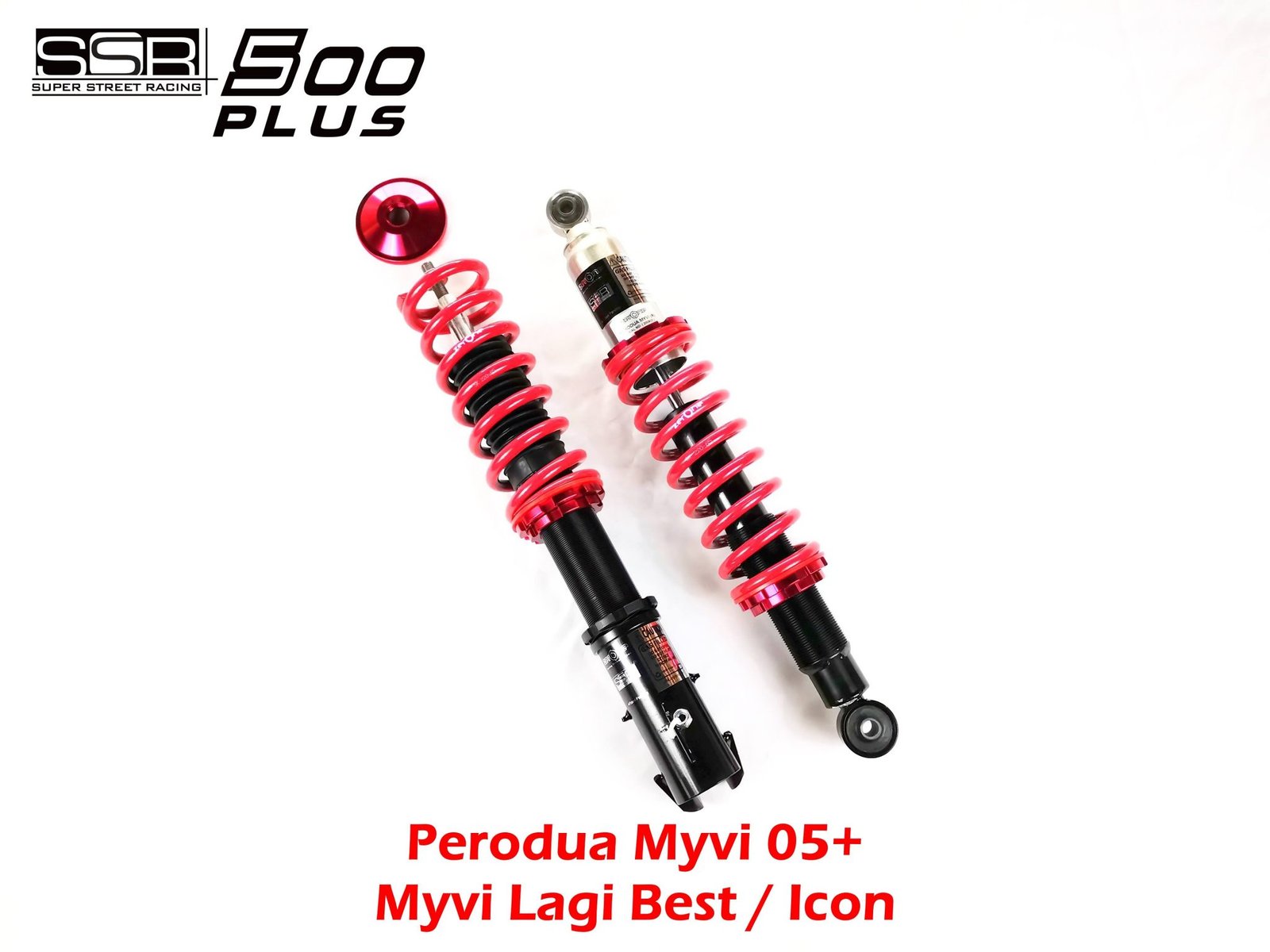 Zerone SSR500 PLUS Adjustable Coilover Kit (Perodua Myvi 05 / Lagi Best ...